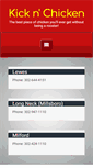 Mobile Screenshot of kicknchickende.com